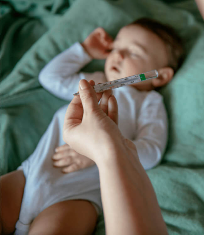 what to do about sleep training if your baby becomes sick