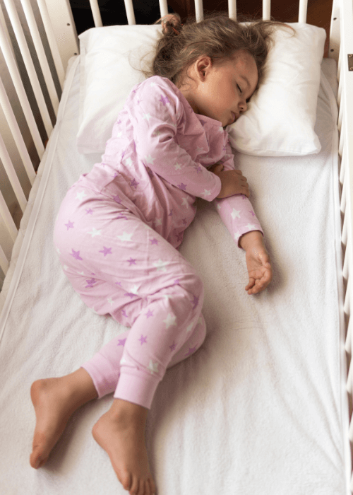 toddler in crib, 18-24-month sleep regression, how to deal